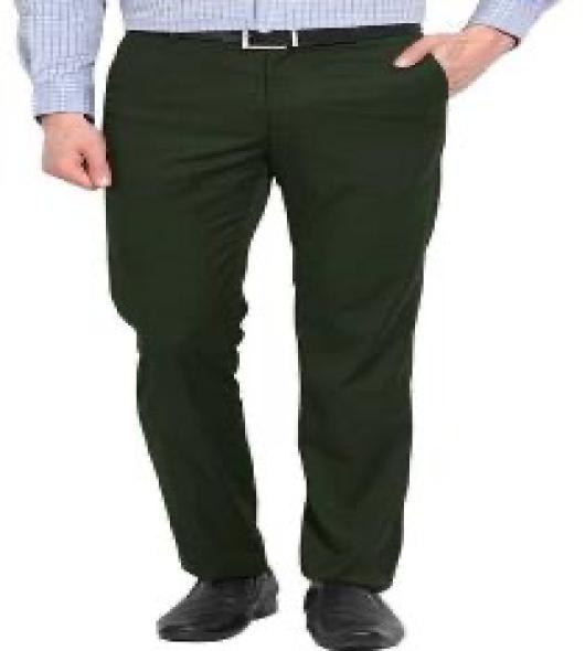 Green formal pant