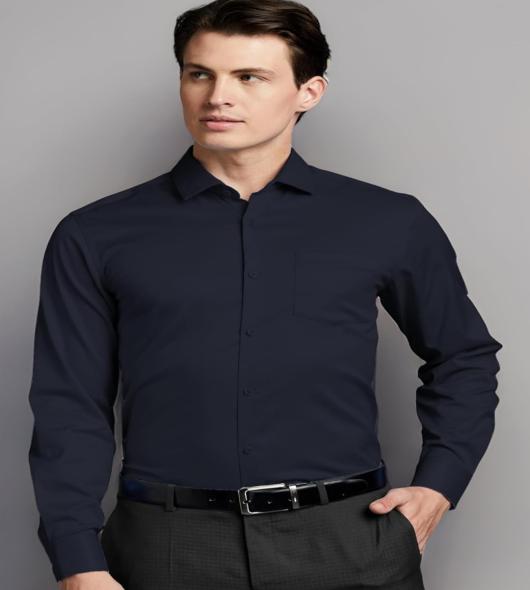 NAVY BLUE SHIRT