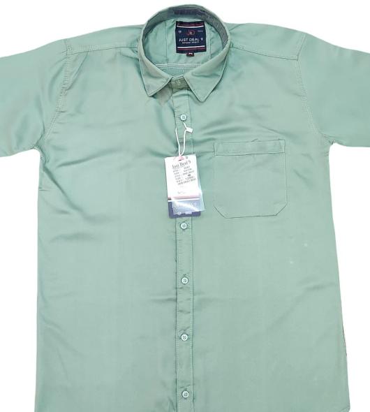 light green shirt