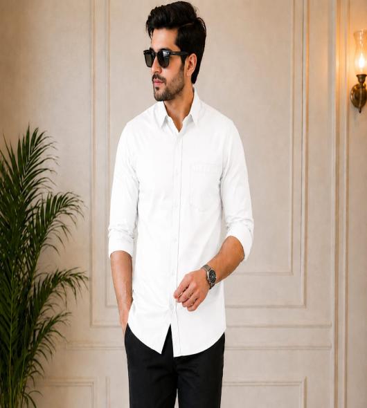 white shirt