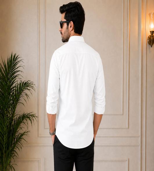 white shirt