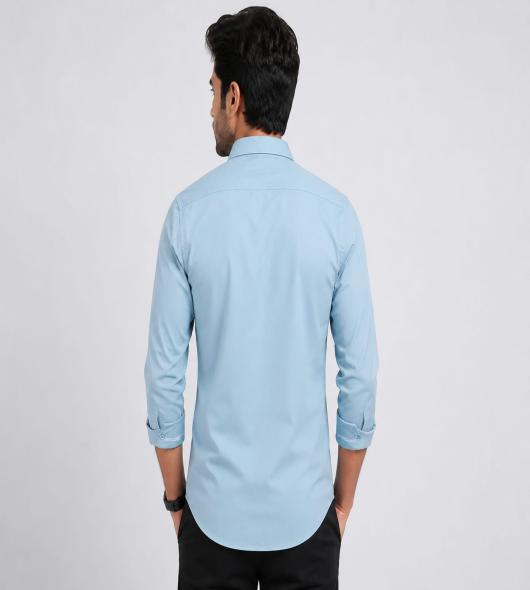 light sky blue shirt