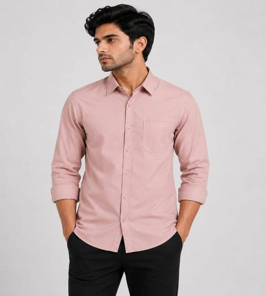 pink shirt