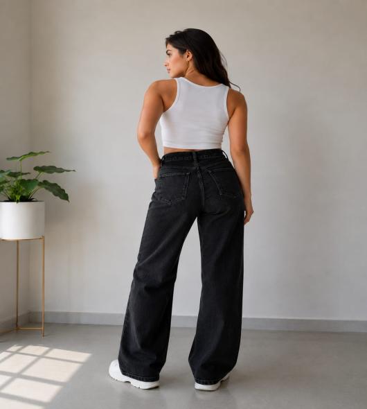 black baggy Pant
