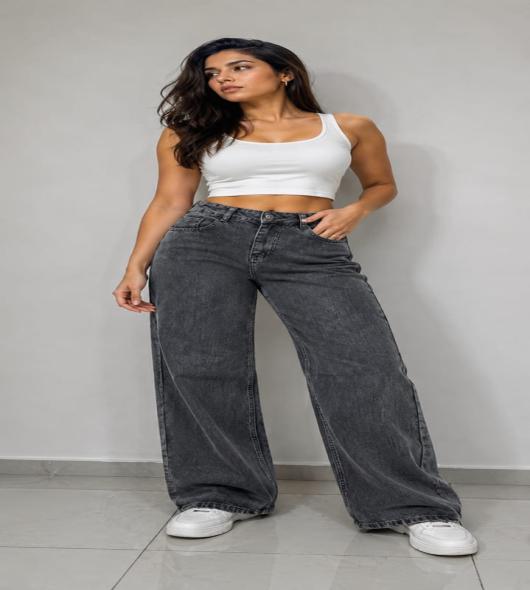 light black baggy pant