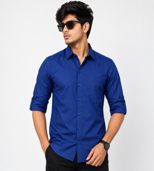 Blue shirt
