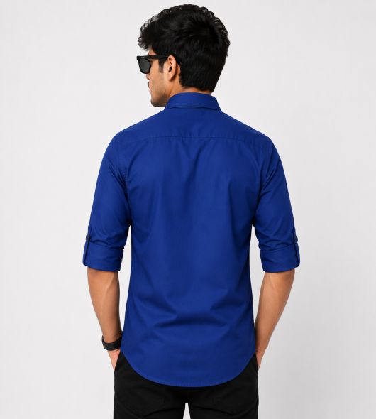 Blue shirt