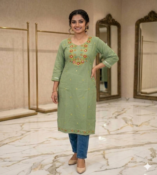Long Single kurti