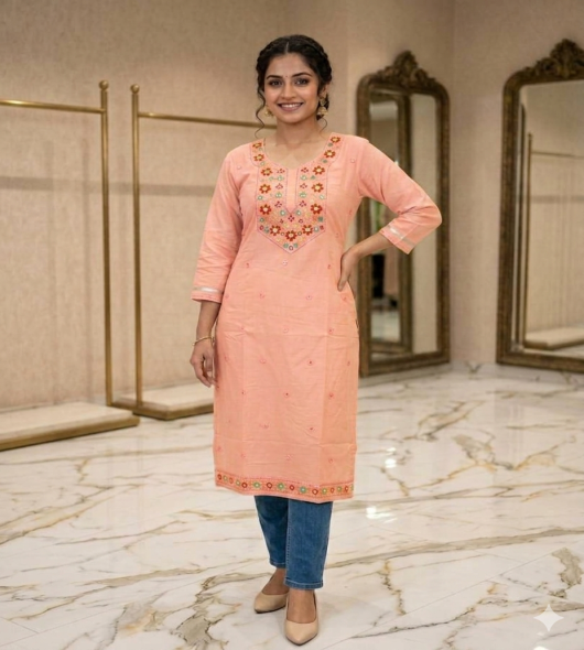 Long Single kurti