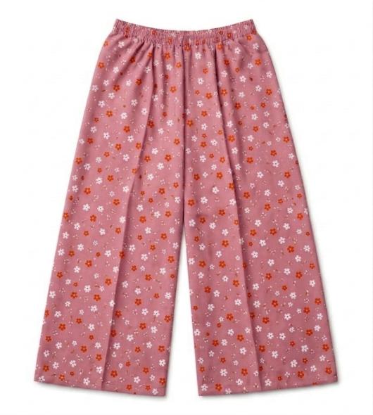 Flower dot design plazzo