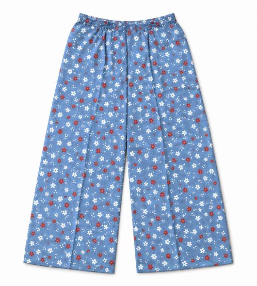 Flower dot design plazzo